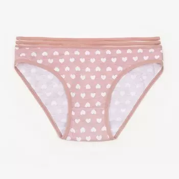 Трусы женские слипы, цвет пудра, р-р 44-46