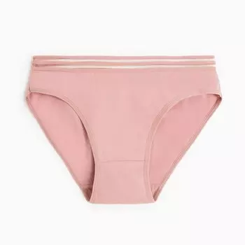 Трусы женские слипы, цвет пудра, р-р 44-46