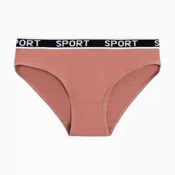 Трусы женские слипы, цвет пудра, размер 44-46