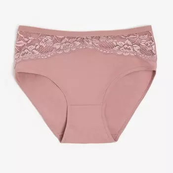 Трусы женские слипы, цвет пудра, размер 48-50