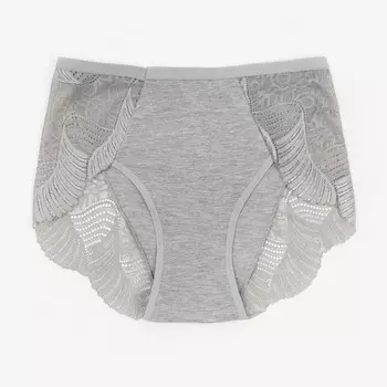 Трусы женские слипы, цвет серый, р-р 52-54