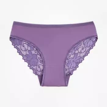 Трусы женские слипы, цвет сиреневый, размер 44-46