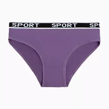 Трусы женские слипы, цвет сиреневый, размер 46-48