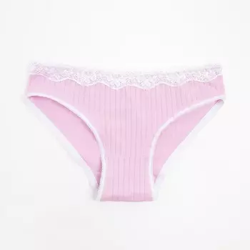 Трусы женские слипы, цвет светло-сиреневый, размер 42-44