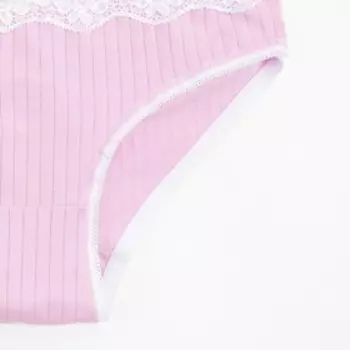 Трусы женские слипы, цвет светло-сиреневый, размер 44-46