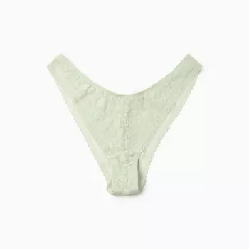 Трусы женские слипы, цвет светло -зеленый, размер 48 (L)
