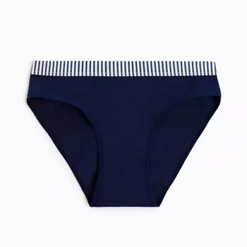 Трусы женские слипы, цвет темно-синий, р-р 44-46