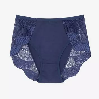 Трусы женские слипы, цвет темно-синий, р-р 50-52