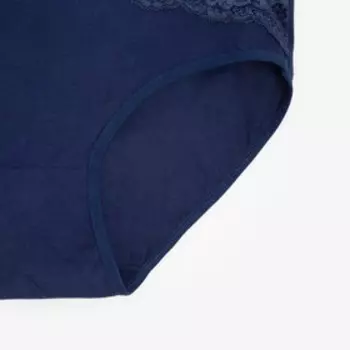 Трусы женские слипы, цвет тёмно-синий, размер 52-54