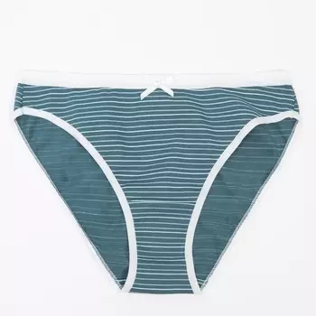 Трусы женские слипы, цвет зеленый, размер 46