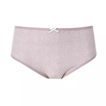 Трусы женские слипы "Лепестки", цвет бежевый, размер 52