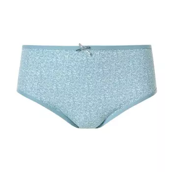 Трусы женские слипы "Лепестки", цвет зелёный, размер 50