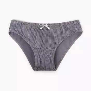 Трусы женские слипы Miss Beautiful, цвет серый, размер 42-44 (M)