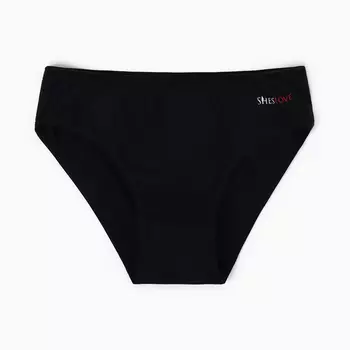 Трусы женские слипы Sheslove, цвет черный, размер 48-50 (XL)