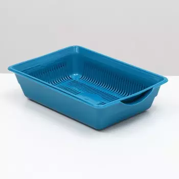 Туалет глубокий с сеткой 36259 см, синий