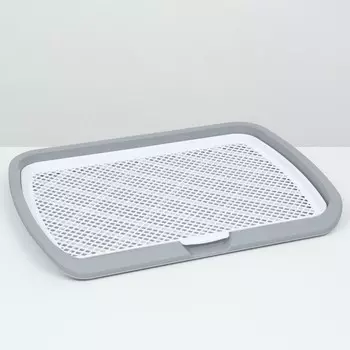 Туалет открытый со столбиком 656.55 см, серый