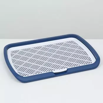 Туалет открытый со столбиком 656.55 см, синий