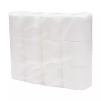 Туалетная бумага Plushe HoReCa, 2 слоя, 12 рулонов