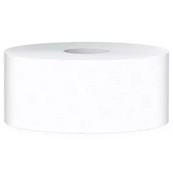 Туалетная бумага PROtissue С190, 1-слойная с тиснением, 200 м, без перфорации