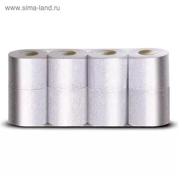 Туалетная бумага Veiro Professional Comfort Т207/1, белая, 2 слоя, 8 рулонов