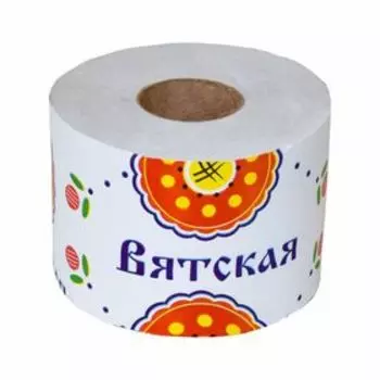 Туалетная бумага «Вятская», 1 слой