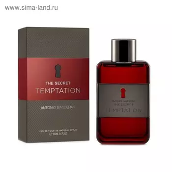 Туалетная вода Antonio Banderas The Secret Temptation Men, 100 мл