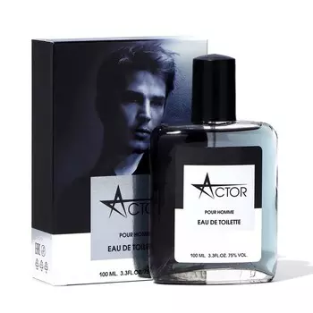 Туалетная вода для мужчин ACTOR, по мотивам 212 Carolina Herrera, 100 мл