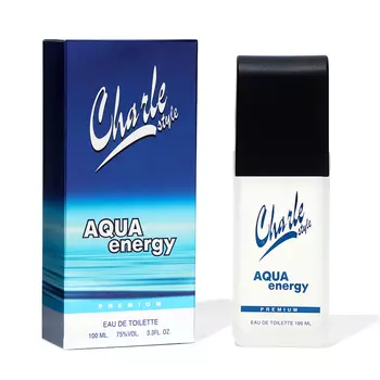 Туалетная вода для мужчин Charle style Aqua energy