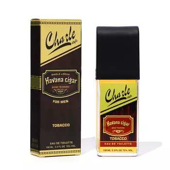Туалетная вода для мужчин Charle style Havana cigar tobacco, 100 мл