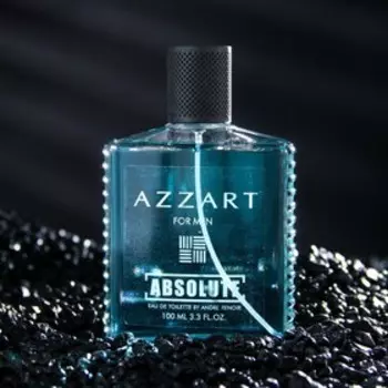 Туалетная вода мужская Absolute Azzart, 100 мл (по мотивам Azzaro Chrome (Azzaro)