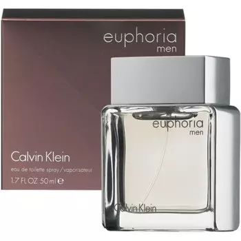 Туалетная вода мужская CALVIN KLEIN EUPHORIA, 50 мл