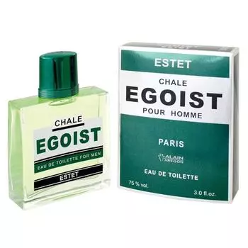 Туалетная вода мужская CHALE EGOIST ESTET, 90 мл
