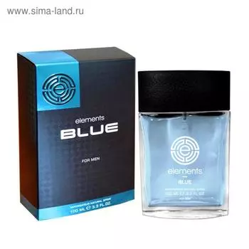 Туалетная вода мужская Elements Blue, 100 мл