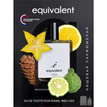 Туалетная вода мужская "EQUIVALENT" H004, 100 мл