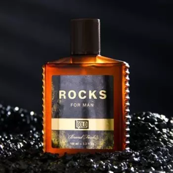 Туалетная вода мужская Gold Rocks, 100 мл (по мотивам Rochas Man (Rochas)