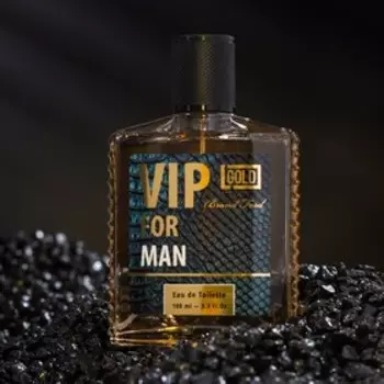 Туалетная вода мужская Gold Vip, 100 мл (по мотивам 212 VIP Men (Carolina Herrera)