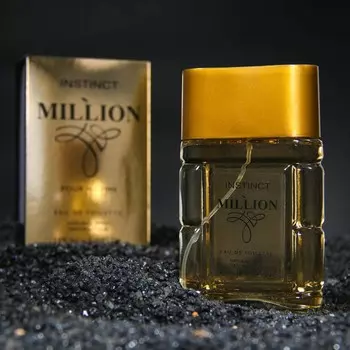 Туалетная вода мужская Instinct Million, 100 мл (по мотивам 1 Million (P.Rabanne)