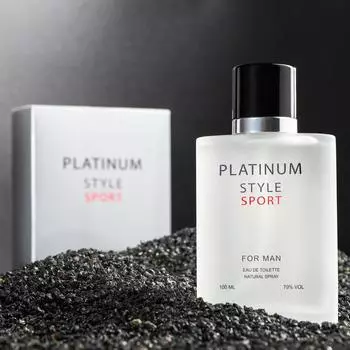 Туалетная вода мужская Platinum style, 100 мл