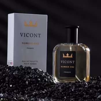 Туалетная вода мужская Vicont Number One, 100 мл (по мотивам Фужерно-шипровые ароматы)