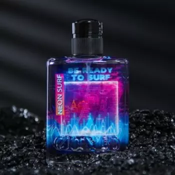 Туалетная вода женская CITY 3D Neon Surf, 90 мл