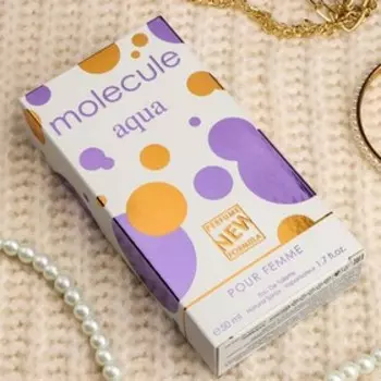 Туалетная вода женская Molecule Aqua, 50 мл