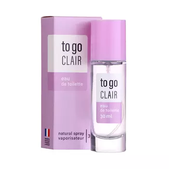 Туалетная вода женская To Go Clair (по мотивам Lanvin Eclat A`Arpege), 30 мл