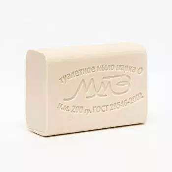 Туалетное мыло "Ординарное" прозрачная упаковка, 200 гр