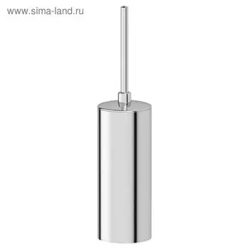 Туалетный ерш с крышкой, хром, FBS