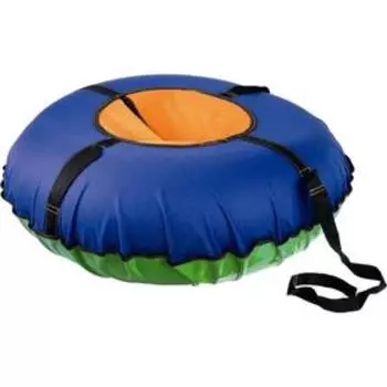 Тюбинг-ватрушка «Эконом» d=75 см, камера 12, цвет микс