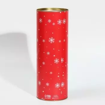 Тубус под бутылку «С Новым годом», 12.5 х 34.5 см