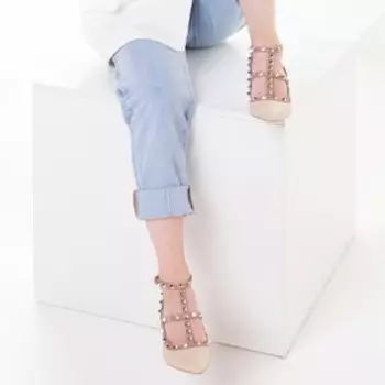 Туфли женские, цвет кофе, размер 38