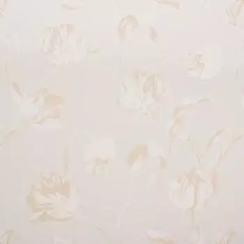 Тюль "Этель"Цветочная иллюзия (бежевый) б/ утяжелителя, ширина 280 см, высота 270 см