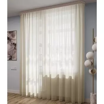 Тюль Legrand «Вуаль», размер 500x260 см, цвет молочный