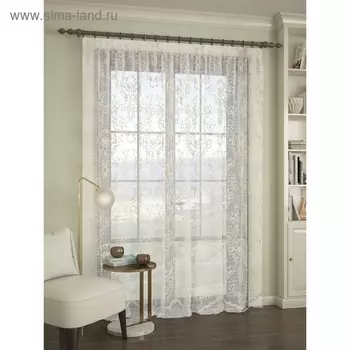 Тюль, размер 300 х 260 см, белый